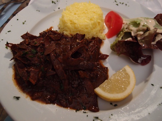 アジャクシオ レストラン イカ料理